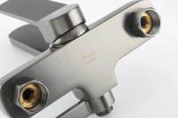 Смеситель для ванны с душем Frap H62 F3262-9 оружейная сталь