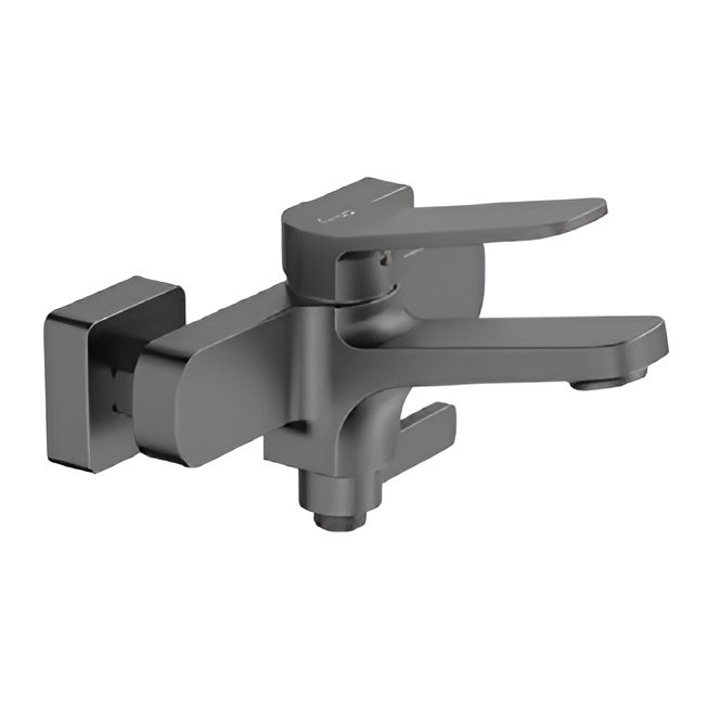 Смеситель для ванны с душем Frap H62 F3262-9 оружейная сталь