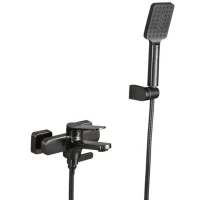 Смеситель для ванны с душем Frap H62 F3262-9 оружейная сталь Смеситель для ванны с душем Frap H62 F3262-9 оружейная сталь