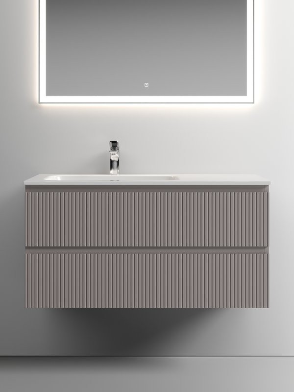 Мебель для ванной комнаты Sancos Snob T 100 см, L, doha soft
