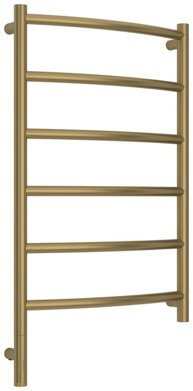 Полотенцесушитель электрический Сунержа Галант 3.1 32-6000-8050 90x55 см, подключение слева, золотой шелк, лесенка