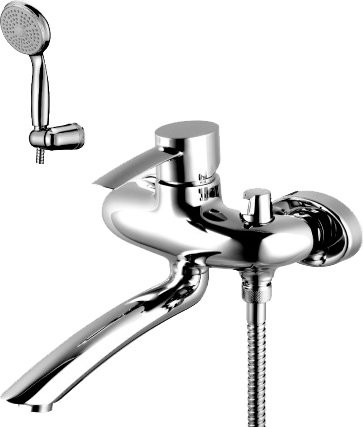 Смеситель для ванны с душем Lemark Atlantiss LM3214C