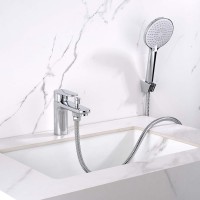 Смеситель на борт ванны AQUATEK Ника AQ1844CR хром