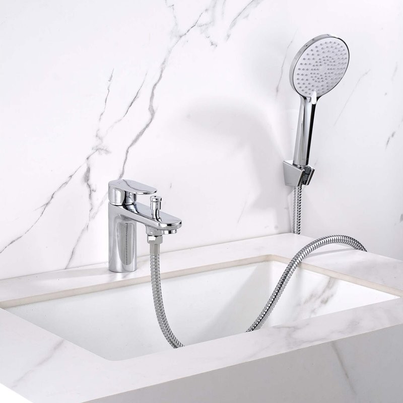 Смеситель на борт ванны AQUATEK Ника AQ1844CR хром