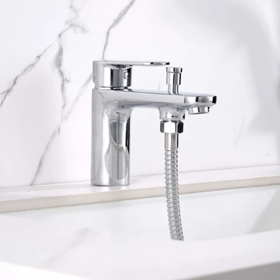 Смеситель на борт ванны AQUATEK Ника AQ1844CR хром
