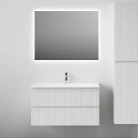 Мебель для ванной комнаты Sancos Snob T 90 подвесная, bianco, раковина СN7019