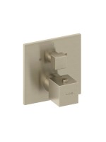 Термостатический смеситель встраиваемый Kludi Decus 54810N575 С ВНУТРЕННЕЙ ЧАСТЬЮ, брашированный никель PVD