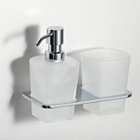 Дозатор Wasserkraft Leine K-5089 со стаканом Дозатор Wasserkraft Leine K-5089 со стаканом