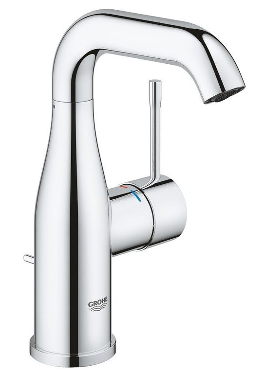 Смеситель для раковины GROHE Essence с донным клапаном, M-Size, хром (24173001)