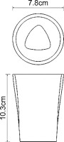 Стакан Wasserkraft Ohre K-37728