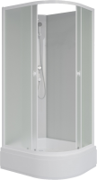Душевая кабина Niagara Promo P100/80/26L/MT/BK 100х80 см, без крыши, L