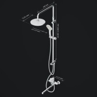 Душевая стойка AM.PM Gem F40890A94 со смесителем