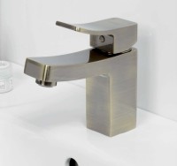 Смеситель для раковины Wasserkraft Exter 1603 светлая бронза