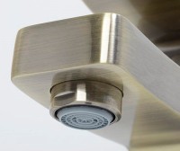 Смеситель для раковины Wasserkraft Exter 1603 светлая бронза