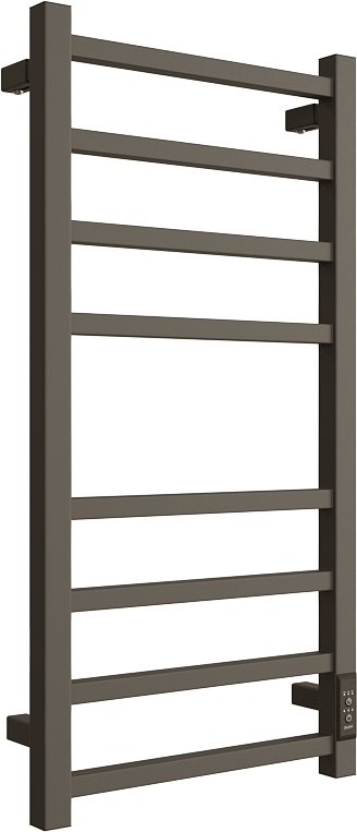 Полотенцесушитель электрический Двин L plaza neo 80х40, графит