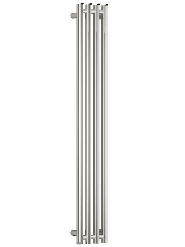 Полотенцесушитель электрический Сунержа Кантата 4.0 00-0886-1259 120x20 см, подключение слева, скрытое подключение слева, без покрытия, I-образный