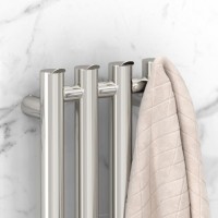 Полотенцесушитель электрический Сунержа Кантата 4.0 00-0886-1259 120x20 см, подключение слева, скрытое подключение слева, без покрытия, I-образный