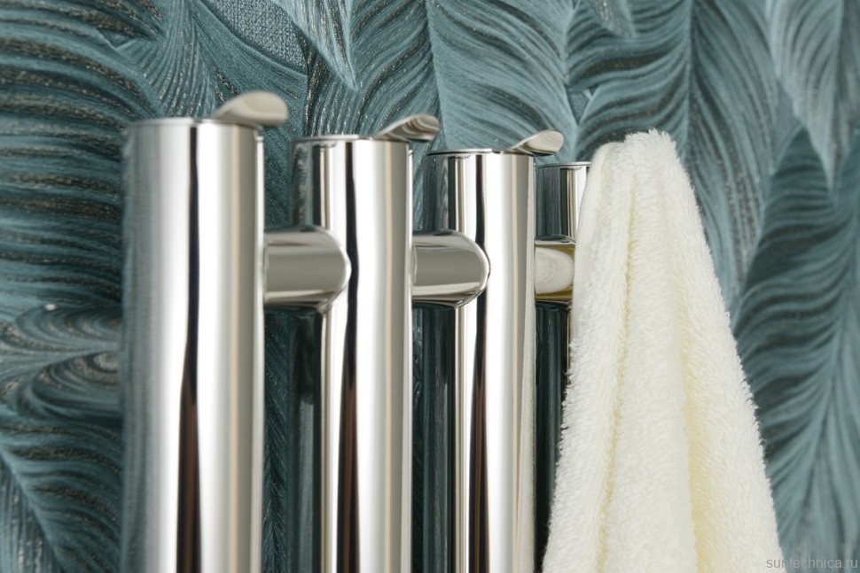 Полотенцесушитель электрический Сунержа Кантата 4.0 00-0886-1259 120x20 см, подключение слева, скрытое подключение слева, без покрытия, I-образный