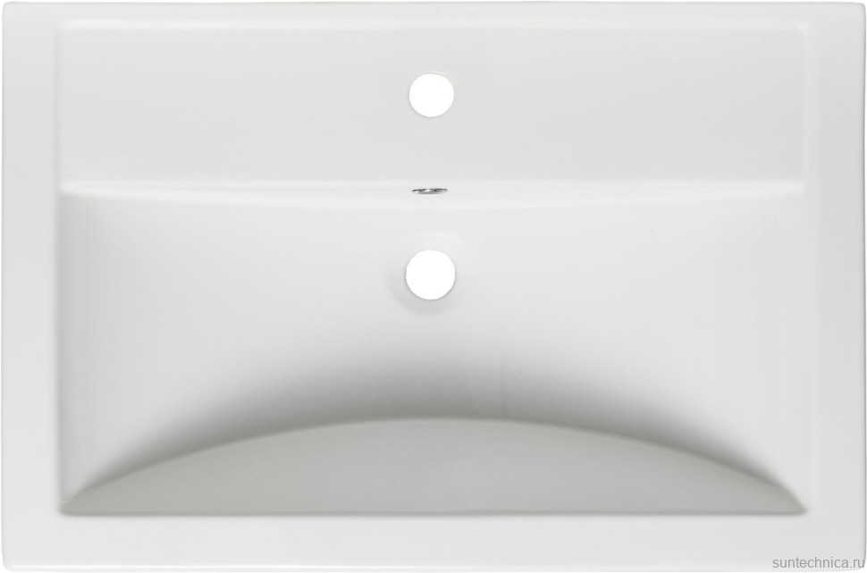 Тумба с раковиной SanStar Lavanti 60 подвесная, дуб вотан, раковина Фостер