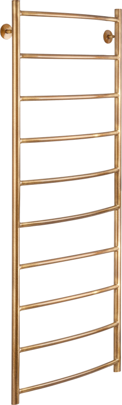 Полотенцесушитель водяной Secado Милан 1 125x55 см, бронза, лесенка, латунь