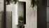 Зеркало-шкаф Jorno Incline 45, с подсветкой и колонками, антрацит