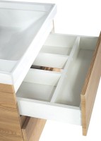 Мебель для ванной комнаты Art&Max Techno подвесная, 70, дуб мадейра янтарь