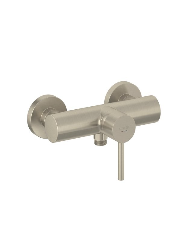 Смеситель для душа Kludi Bozz 38831N576 брашированный никель PVD