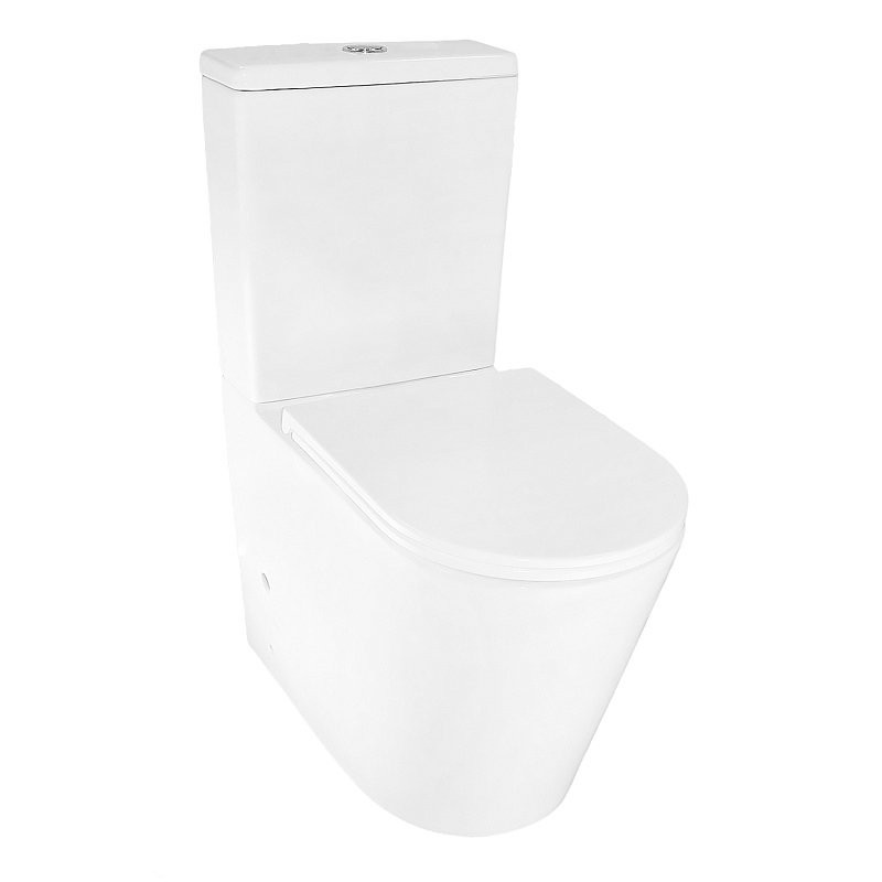 Унитаз-компакт напольный AZARIO Margo AZ-2125-UQ1 с микролифтом, безободковый