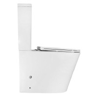 Унитаз-компакт напольный AZARIO Margo AZ-2125-UQ1 с микролифтом, безободковый