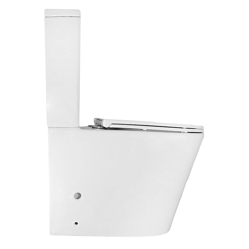 Унитаз-компакт напольный AZARIO Margo AZ-2125-UQ1 с микролифтом, безободковый