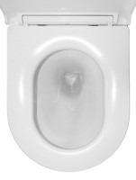 Унитаз-компакт напольный AZARIO Margo AZ-2125-UQ1 с микролифтом, безободковый