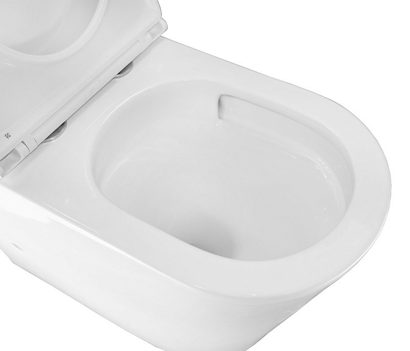 Унитаз-компакт напольный AZARIO Margo AZ-2125-UQ1 с микролифтом, безободковый