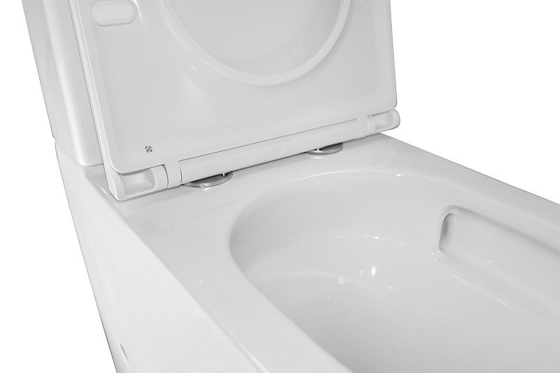 Унитаз-компакт напольный AZARIO Margo AZ-2125-UQ1 с микролифтом, безободковый