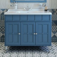 Тумба с раковиной Caprigo Borgo 120 бриллиантово-синяя Тумба с раковиной Caprigo Borgo 120 бриллиантово-синяя