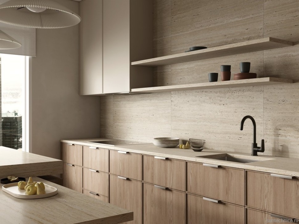 Смеситель для кухни Cersanit Moduo 68221 матовый черный