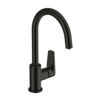 Смеситель для кухни Cersanit Moduo 68221 матовый черный