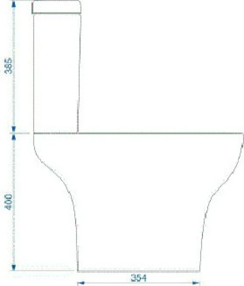 Унитаз-компакт напольный VitrA Zentrum 9012B003-7204 с микролифтом