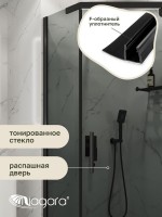 Душевая перегородка Niagara Eco NG-1009-14DT (90х90x190 см)