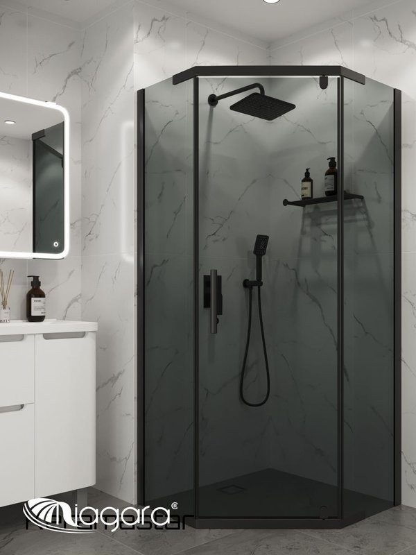 Душевая перегородка Niagara Eco NG-1009-14DT (90х90x190 см)