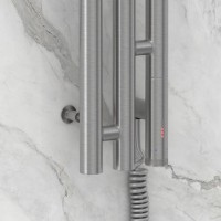 Полотенцесушитель электрический Сунержа Терция 3.0 R 120х11 сатин