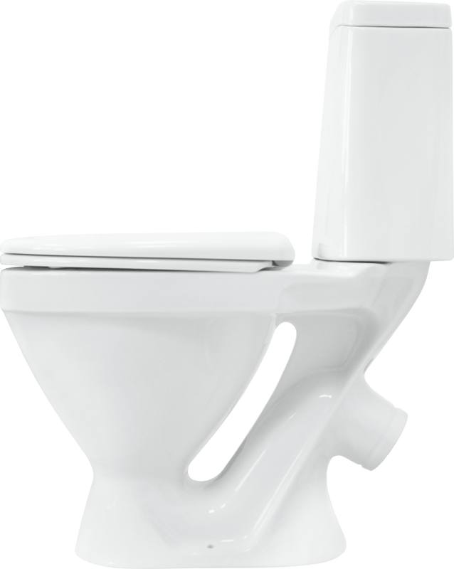 Унитаз-компакт напольный Sanita Лада стандарт глянцевый белый