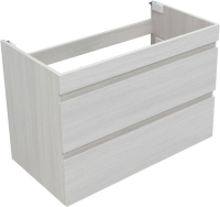 Тумба с раковиной Aquanet Нота new 90 подвесная, дуб холден