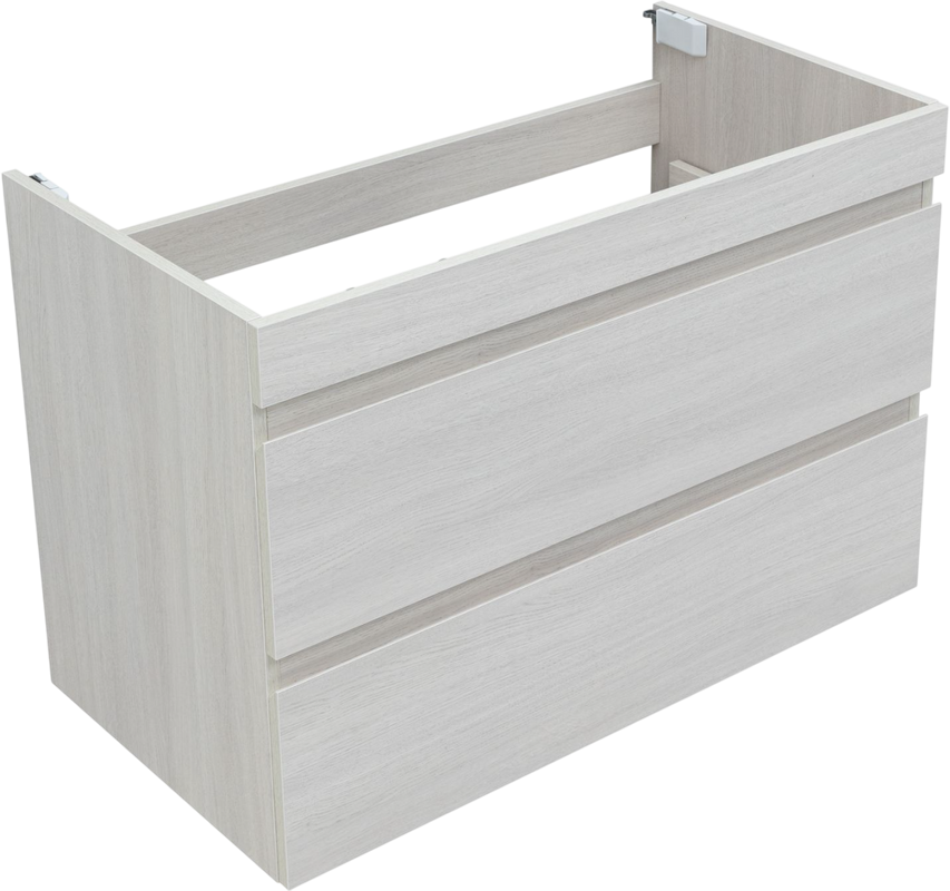 Тумба с раковиной Aquanet Нота new 90 подвесная, дуб холден