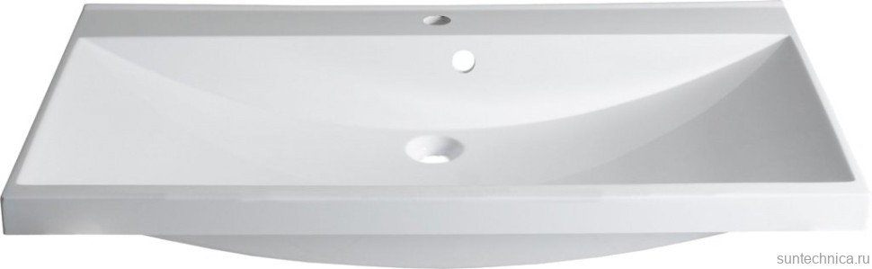 Тумба с раковиной Aquanet Нота new 90 подвесная, дуб холден