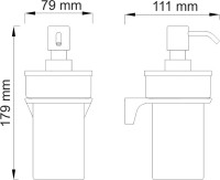 Дозатор Wasserkraft Wiese К-8999