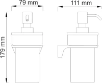 Дозатор Wasserkraft Wiese К-8999 Дозатор Wasserkraft Wiese К-8999