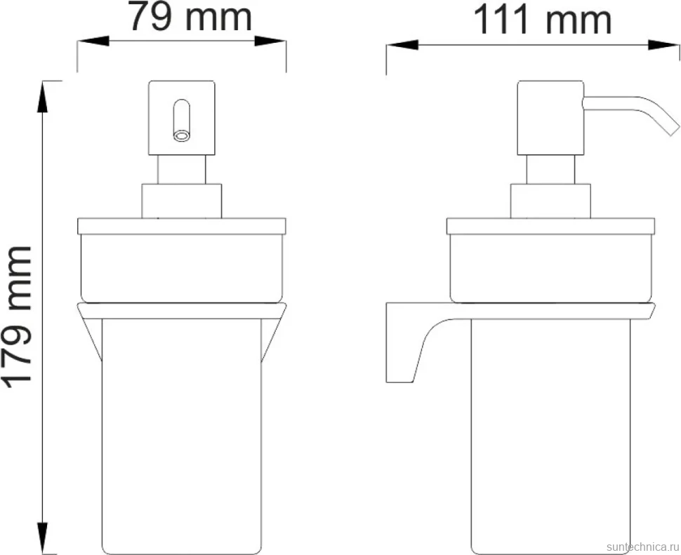 Дозатор Wasserkraft Wiese К-8999