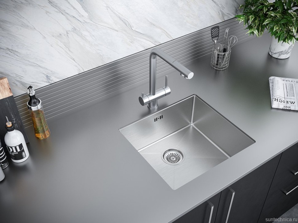 Смеситель для кухни Paulmark Skalen Sk213020-SS