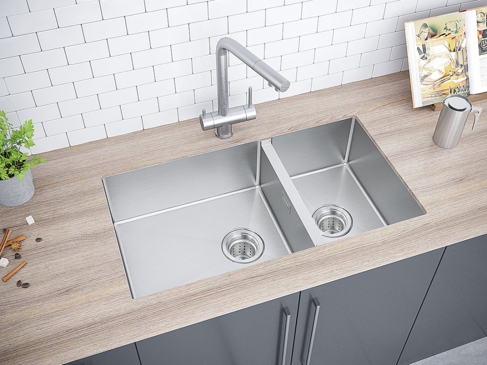 Смеситель для кухни Paulmark Skalen Sk213020-SS