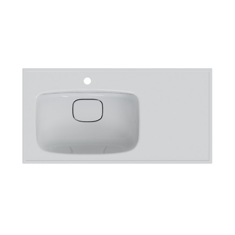 Тумба с раковиной СаНта Вега 90 напольная, белая